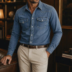 Vintage Western Denim Shirt