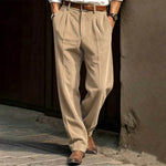 Corduroy Straight Leg Trousers