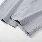 Short mi-long homme en lyocell et lin – Coupe ample, respirant et léger