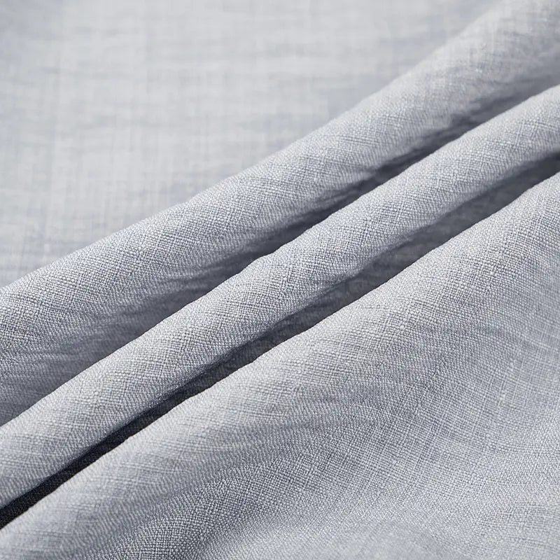 Short mi-long homme en lyocell et lin – Coupe ample, respirant et léger