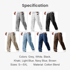 Pantalones clásicos de lino para hombre