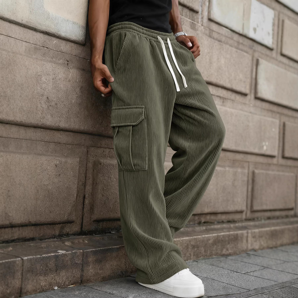 Men's Corduroy Cargo Pants
