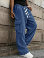 Men's Corduroy Cargo Pants