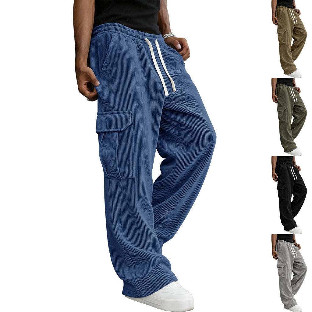 Men's Corduroy Cargo Pants
