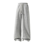 Men’s Retro Relaxed Sweatpants – Drawstring Waist & Loose Fit