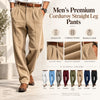 Corduroy Straight Leg Trousers