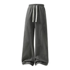 Men’s Retro Relaxed Sweatpants – Drawstring Waist & Loose Fit