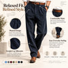 Corduroy Straight Leg Trousers