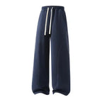 Men’s Retro Relaxed Sweatpants – Drawstring Waist & Loose Fit