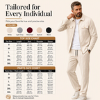 ⌛Limited-Time Offer-Men's Texture Jacket & Pants 2-Piece Set